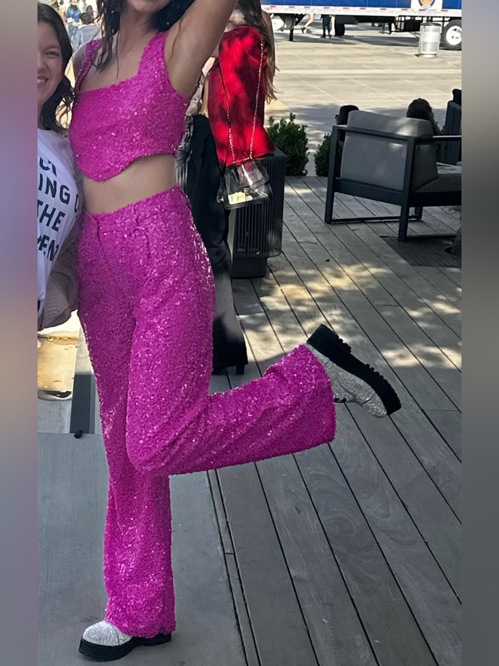 Nasty Gal Sequin Pants